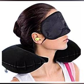 3 In 1 Tourist Neck Travel Pillow With Cushion Car Eye Mask Sleep