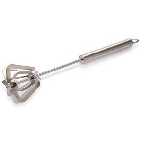 Stainless Steel Hand Push-Down Rotate Mixer, Stainless Steel Spring Mixi Egg/Lassi/Butter Milk Maker/Mixer Hand Blender