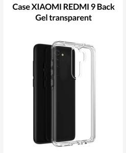 Soft Silicon transparent back cover FOR Xiaomi Redmi 9