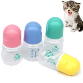 Puppy Kitten Feeding Bottle Kit Safety Silicone Pet Nursing Water Milk Feeder