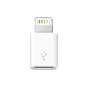 Micro USB to Lightning Adapter Converter - White