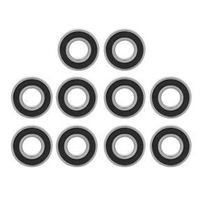 10Pcs 6900-2RS Rubber Sealed Deep Groove Ball Bearings for Skateboards Inline Skates Scooters 10X22X6mm