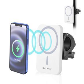 PULUZ 15W Magnetic Qi Wireless Charger Vlogging Phone Clamp Holder