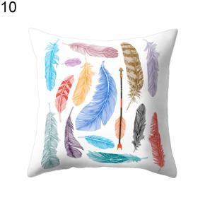 Feather Dream Catcher Print Throw Pillow Case Cover Cushion Home Sofa Decor