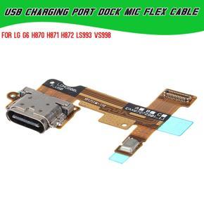 USB Charging Port Flex Cable Dock Connector For LG G6 H870 H871 H872 LS993 VS998 -