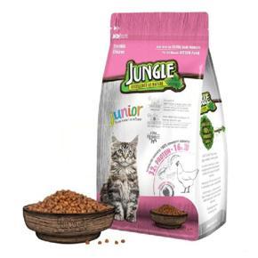 Jungle Junior Cat Food with Chicken Flavor 500 gm