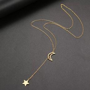 Star & Moon Pendant Necklaces for Women New Necklaces