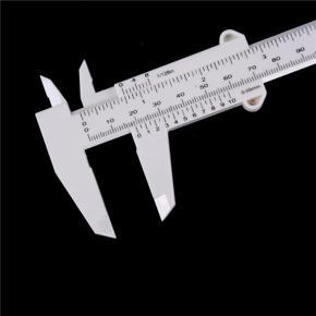 6 Inch 150mm Plastic Ruler Sliding Gauge Vernier Caliper Jewelry Measuring tool Podazz