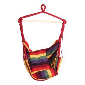 Deluxe Hammock Chair Hammocks Hanging Chair Swing Indoor Outdoor Camping #150*130*95cm - Rainbow bar 150 * 130 * 95cm