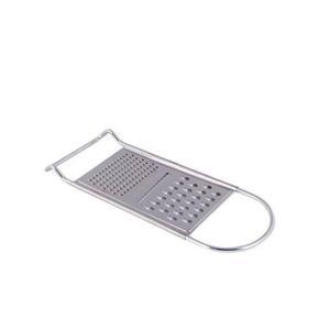 Stainless Steel  Kitchen Grater,3 Way Flat Grater - Silver Color