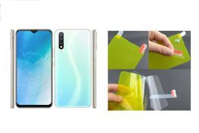 Vivo Y19 Crystal Clear Back Skin (Gel Poly not Glass) 3D Real Transparent Skin Glossy Finish