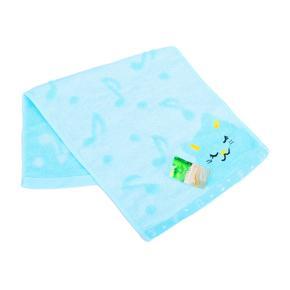 Cute Cat Musical Note Child Soft Towel Water Absorbing for Home Bathing Shower