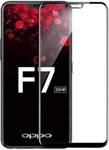 Oppo F7 Tempered Glass Screen Protector 6D/9D/11D - Black