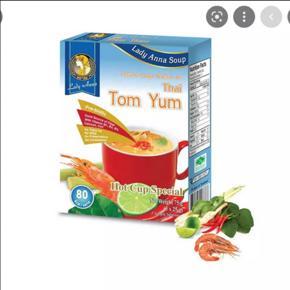 Instant Soup Cream of Thai Tom Yum LADY Anna 66g