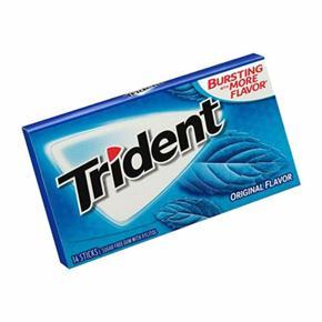 Trident Original Flavor (Sugar Free) Gum - 14 Sticks