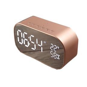 Bluetooth Speaker Wireless Clock Display Bluetooth4.2 Support TF Card U Disk