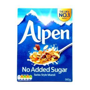 Alpen No Added Sugar Swiss Style Muesli - 550gm