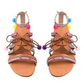 Summer Bohemia Women Sandals Flip-Flops Shoes Fashion Beach Shoes Flats Shoes