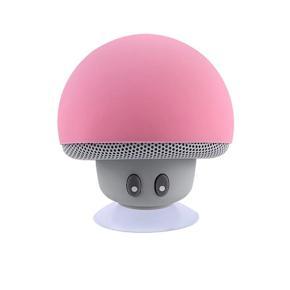 Leno Bluetooth Wireless Speaker Mushroom Waterproof Stereo Bluetooth Speaker Mini Outdoor Speaker with Extra Bass Mic Suction Cup