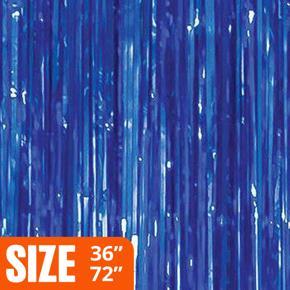 Foil Curtain for Decoration -Blue