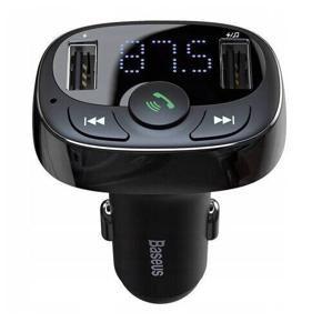 Baseus T typed S-09A Bluetooth MP3 Car Charger