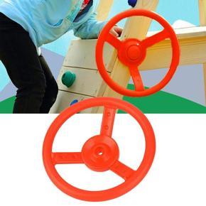 XHHDQES Steering Wheel, Kids Playground Small Steering Wheel Toy, Rotatable Swingset Steering Wheel, Durable for Playground