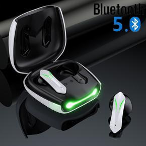 TWS Wireless Gaming Headset Cool Breathing Light Earphones Stereo Bluetooth Earbuds Sports Waterproof Headphone