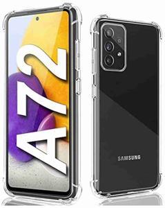 Soft Silicon Transparent Bumper Case Back Cover FOR Samsung Galaxy A72