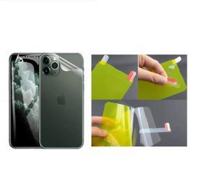 Apple iPhone 11 Pro Max Crystal Clear Back Skin (Gel Poly not Glass) 3D Real Transparent Skin Glossy Finish