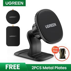 UGREEN Magnetic Phone Car Mount Magnet Cell Phone Holder Dash Mount Compatible for iPhone 12 11 Pro Max XS XR X SE 8 7 Plus 6S 6, Samsung Galaxy Note 20,S20,S10,S9,S8 Note 10,9,8