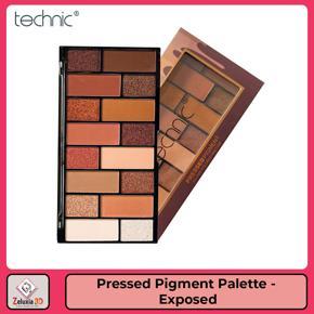 Technic 16 Colors Pressed Pigment Palette - Exposed