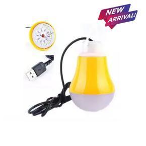 5W - Portable Hook Led Bulb Usb Light Reading Lamp For Camping Laptop Pc Power Bank Dc5V