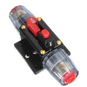 DC 12V Car Stereo Audio Circuit Breaker Inline Fuse Holder Protector 80AMP 80A