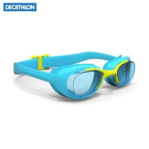 Decathlon Kids' 100 XBase Anti-Fog Adjustable Swimming Goggles - Blue