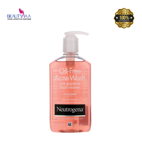 Neutrogena Oil Free Acne Wash Pink Grapefruit Facial Cleanser-269ml
