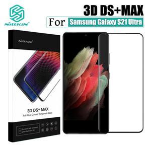 Nillkin for Samsung Galaxy S21 Ultra Tempered Glass, 3D CP+ MAX Full Coverage Tempered Glass Film Screen Protector