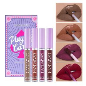 HANDAIYAN 4 Colors Matte Liquid Lipstick Set - 04