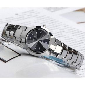 Sil-ver Stainless Steel Watch for Women