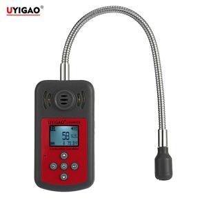 UYIGAO Brand New Handheld Portable Automotive Mini Combustible Gas Detector Gas Leak Location Determine Tester with LCD Display Sound and Light Alarm