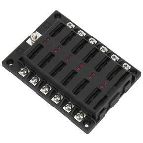 Blade Fuse Box, Heat Resistant Electrical Fuse Block for Cars for Yachts