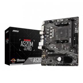 msi a520m-a pro am4 amd micro-atx motherboard