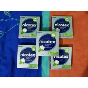 Nicotex Anti Nicotine Chewing Gum Mint - 2gm 5Box ( 5x9pcs )