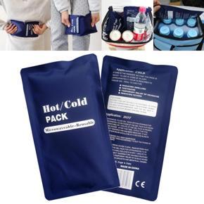 Soft Reusable Hot Cold Gel Pack Heat Therapy Wrap Microwaveable Pain Relief -