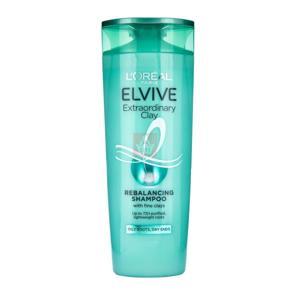 Loreal Elvive Extra Ordiniary Clay Re-Balancing Shampoo 400ml