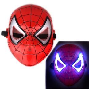 MARVEL The Avengers Super Heros Spiderman 3D LED Lighting Mask For Kids