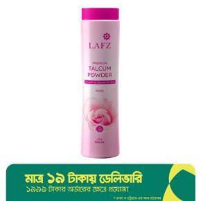 LAFZ Halal Premium Talcum Powder Rose (100gm)