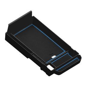 ARELENE For Mazda CX-30 2019 2020 Car Central Console Armrest Storage Box Holder Interior Organizer G Tray Blue