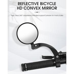 bike mirrors handlebar rearview mirror-1 * Rear view mirror
1 * Wrench-black