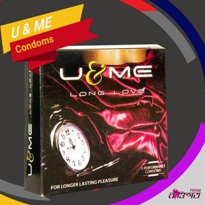 U and ME Long love Condoms-3pcs