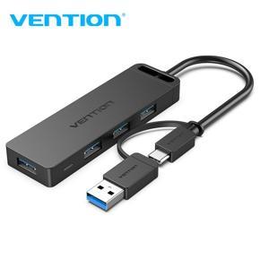 Vention USB 3.0 HUB USB 3.0 And USB Type C 2 in 1 USB HUB Expand 4 USB Ports For Laptop Computer Hard Drive U disk Cellphone USB 3.0 HUB